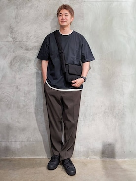 藤田さん(メンズ・170cm)の夏コーディネート