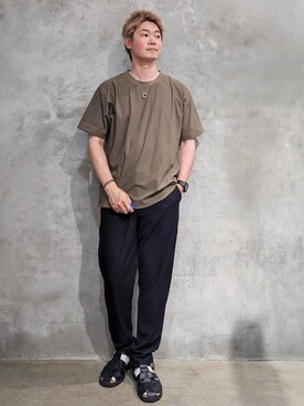 藤田さん（メンズ・170cm）の夏コーディネート