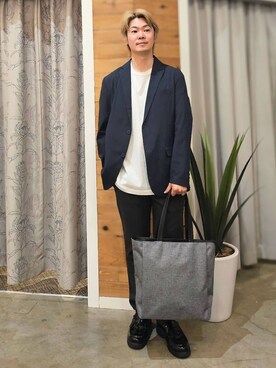 藤田さん(メンズ・170cm)の春コーディネート