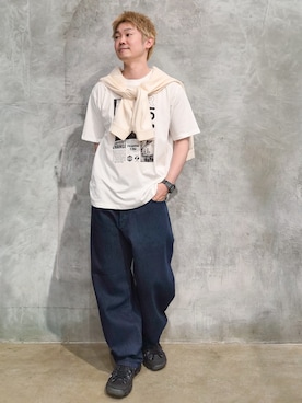 藤田さん(メンズ・170cm)の春コーディネート