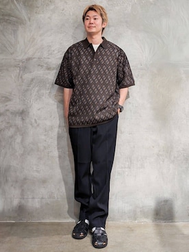藤田さん(メンズ・170cm)の夏コーディネート