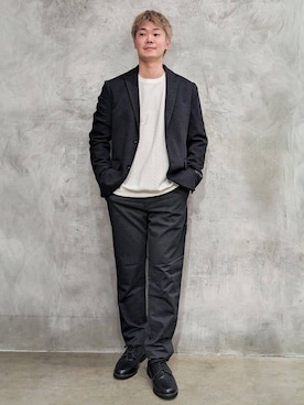 藤田さん(メンズ・170cm)の秋コーディネート