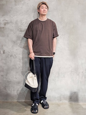 藤田さん(メンズ・170cm)の夏コーディネート