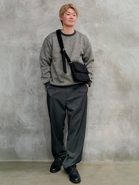 藤田さん(メンズ・170cm)の秋コーディネート