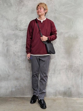 藤田さん（メンズ・170cm）の秋コーディネート
