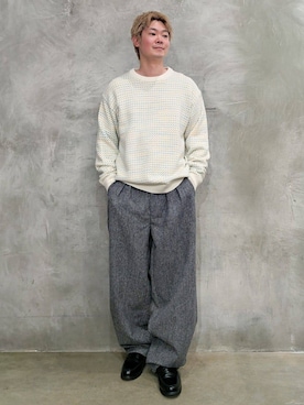藤田さん(メンズ・170cm)の秋コーディネート