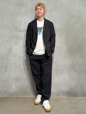 藤田さん(メンズ・170cm)の夏コーディネート