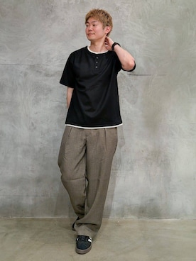 藤田さん(メンズ・170cm)の春コーディネート