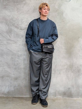 藤田さん(メンズ・170cm)の秋コーディネート