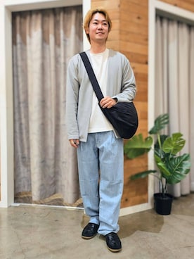 藤田さん(メンズ・170cm)の春コーディネート