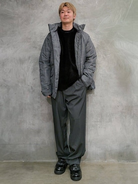 藤田さん(メンズ・170cm)の冬コーディネート