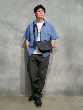 藤田さん(メンズ・170cm)の秋コーディネート
