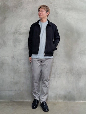 藤田さん(メンズ・170cm)の冬コーディネート