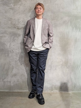 藤田さん（メンズ・170cm）の秋コーディネート