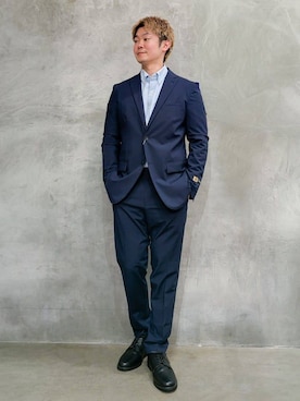 藤田さん(メンズ・170cm)の冬コーディネート