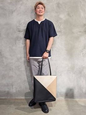 藤田さん(メンズ・170cm)の夏コーディネート