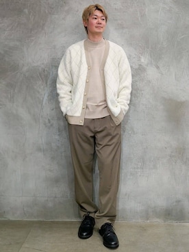 藤田さん(メンズ・170cm)の冬コーディネート