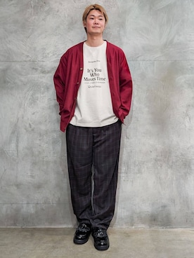 藤田さん(メンズ・170cm)の秋コーディネート