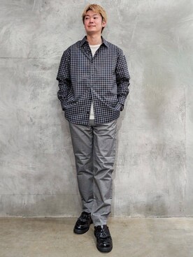 藤田さん(メンズ・170cm)の秋コーディネート