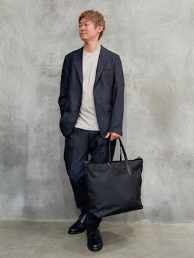 藤田さん(メンズ・170cm)の春コーディネート