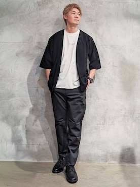 藤田さん(メンズ・170cm)の秋コーディネート