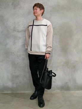 藤田さん(メンズ・170cm)の冬コーディネート