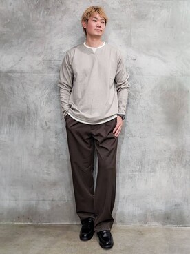 藤田さん（メンズ・170cm）の秋コーディネート