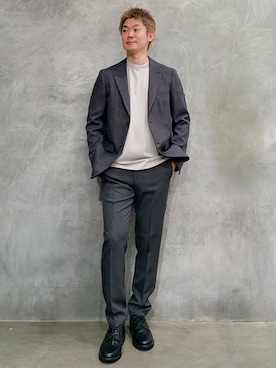藤田さん(メンズ・170cm)の冬コーディネート