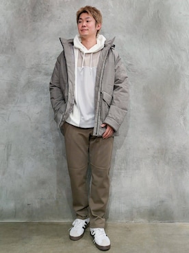 藤田さん(メンズ・170cm)の冬コーディネート