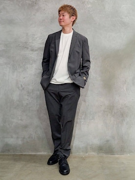 藤田さん(メンズ・170cm)の春コーディネート