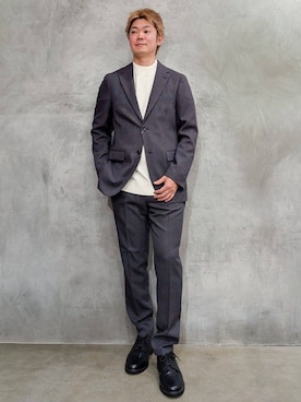 藤田さん(メンズ・170cm)の冬コーディネート