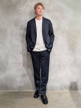 藤田さん(メンズ・170cm)の夏コーディネート