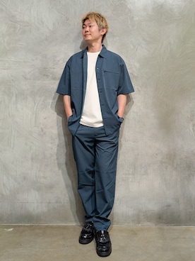 藤田さん(メンズ・170cm)の夏コーディネート