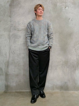 藤田さん(メンズ・170cm)の冬コーディネート