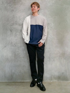 藤田さん(メンズ・170cm)の冬コーディネート