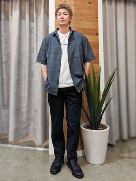 藤田さん（メンズ・170cm）の夏コーディネート