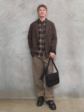 藤田さん（メンズ・170cm）の冬コーディネート