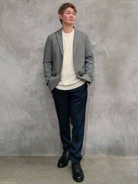 藤田さん（メンズ・170cm）の冬コーディネート