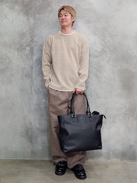 藤田さん(メンズ・170cm)の冬コーディネート