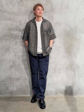 藤田さん(メンズ・170cm)の夏コーディネート