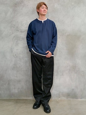 藤田さん（メンズ・170cm）の春コーディネート