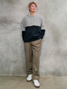 藤田さん(メンズ・170cm)の冬コーディネート