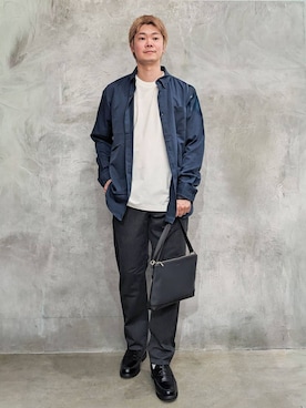 藤田さん(メンズ・170cm)の秋コーディネート
