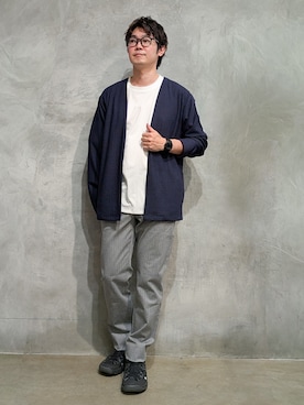 藤田さん(メンズ・170cm)の秋コーディネート