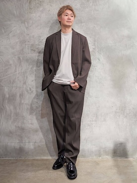 藤田さん(メンズ・170cm)の秋コーディネート