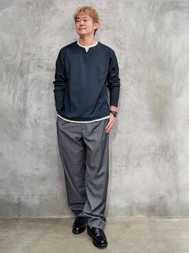 藤田さん（メンズ・170cm）の秋コーディネート