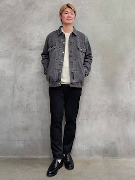 藤田さん(メンズ・170cm)の冬コーディネート
