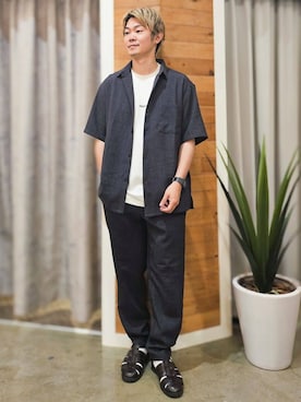 藤田さん（メンズ・170cm）の夏コーディネート
