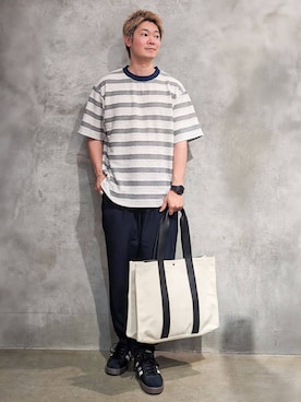 藤田さん(メンズ・170cm)の夏コーディネート