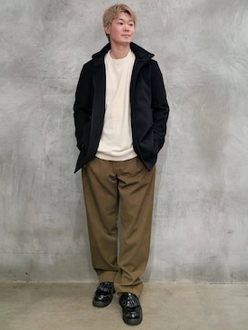 藤田さん(メンズ・170cm)の秋コーディネート